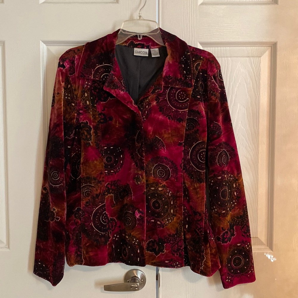 Chico’s Printed Blazer